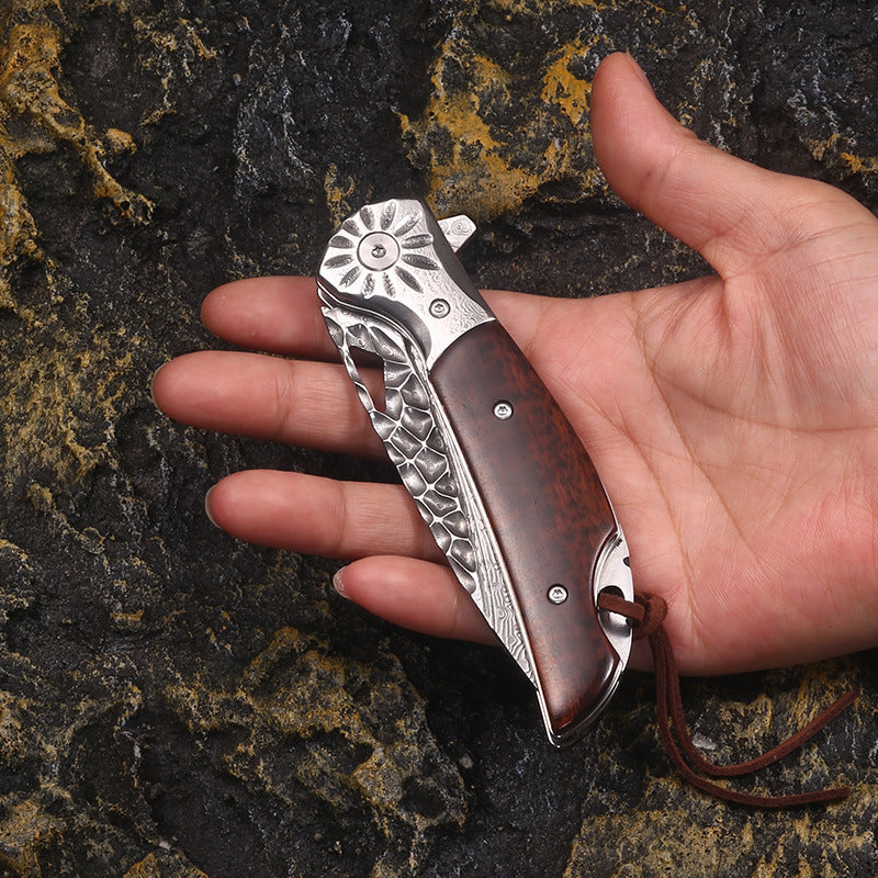 High Hardness Portable Folding Camping Survival Tool