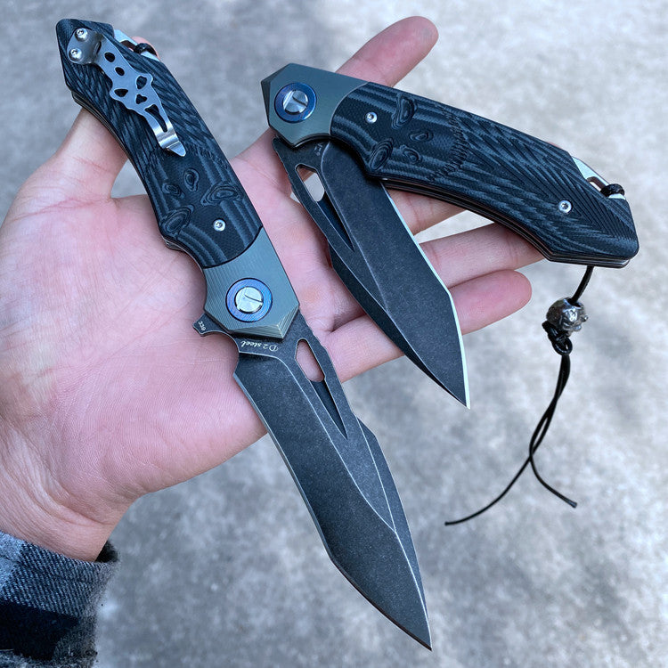High Hardness Outdoor Survival Folding Knife