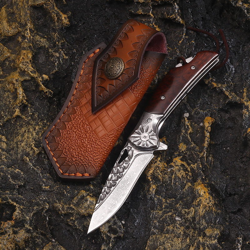 High Hardness Portable Folding Camping Survival Tool